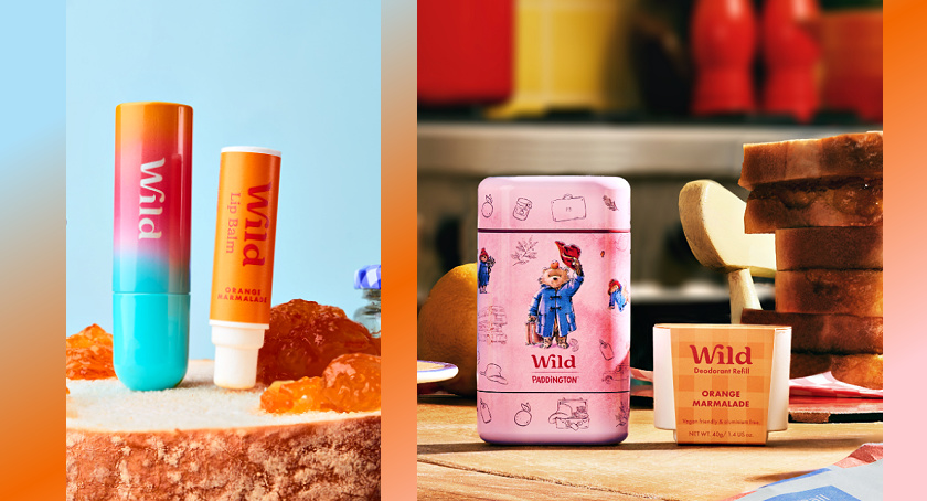 Wild's new Paddington Bear refillable deodorant case